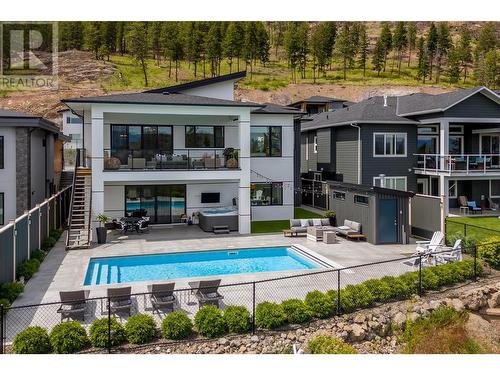 2489 Tallus Heights Drive, West Kelowna, BC - Outdoor With In Ground Pool