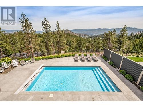 2489 Tallus Heights Drive, West Kelowna, BC - Outdoor With In Ground Pool With Deck Patio Veranda With View