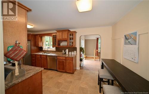 131 Hemlock Avenue, Fredericton, NB - Indoor Photo Showing Kitchen With Double Sink