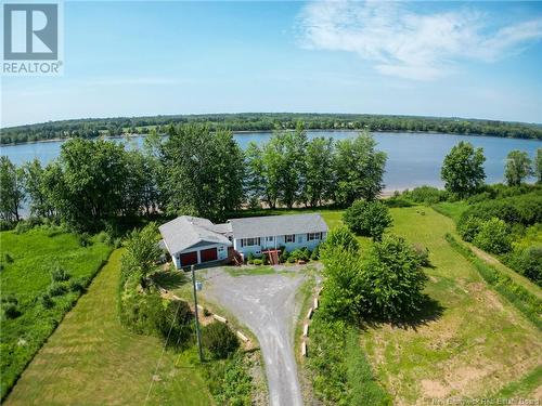 344 Route 105, Maugerville, NB - Outdoor With Body Of Water With View