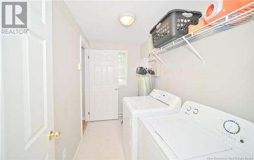 344 Route 105, Maugerville, NB - Indoor Photo Showing Laundry Room