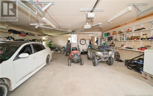 344 Route 105, Maugerville, NB - Indoor Photo Showing Garage