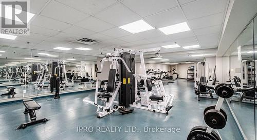 1612 - 2155 Burnhamthorpe Road W, Mississauga, ON - Indoor Photo Showing Gym Room