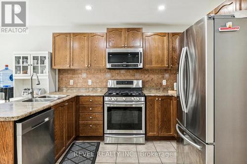 393 Old Mud Street, Hamilton, ON - Indoor Photo Showing Kitchen With Double Sink