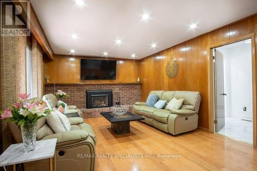 73 Thomson Drive, Hamilton, ON - Indoor With Fireplace