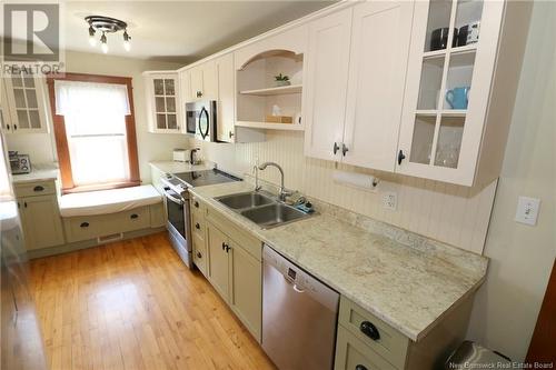 600 Route 776, Grand Manan, NB - Indoor Photo Showing Kitchen With Double Sink