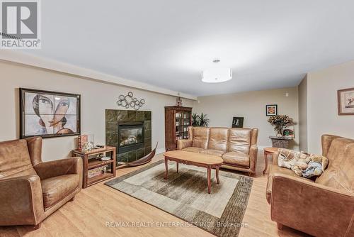 1421 Indian Grove, Mississauga, ON - Indoor Photo Showing Living Room With Fireplace