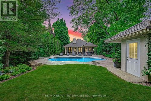 1421 Indian Grove, Mississauga, ON - Outdoor With In Ground Pool With Backyard