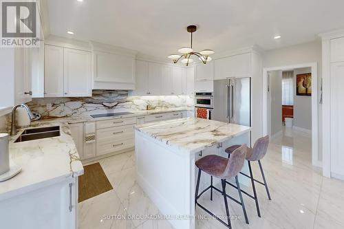 7205 19Th Side Road, King, ON - Indoor Photo Showing Kitchen With Double Sink