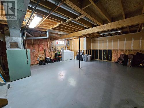 135 Spieker Avenue, Tumbler Ridge, BC - Indoor Photo Showing Basement