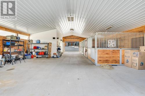 4380 Wallace Hill Road, Kelowna, BC - Indoor Photo Showing Garage