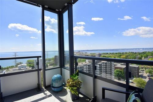 500 Brock Avenue|Unit #1807, Burlington, ON - Outdoor With Body Of Water With Balcony With View With Exterior