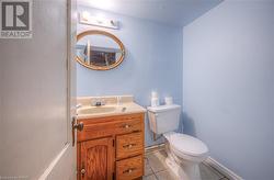 2 piece basement bathroom (main house) - 