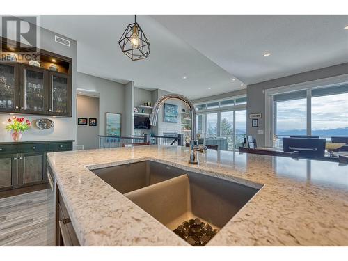 3579 Ranch Road, West Kelowna, BC - Indoor Photo Showing Kitchen With Double Sink