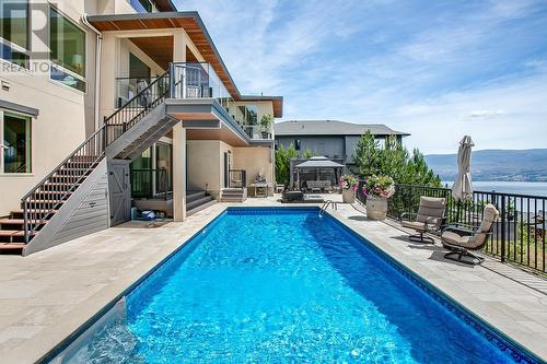 1515 Pinot Noir Drive, West Kelowna, BC - Outdoor With In Ground Pool With Exterior