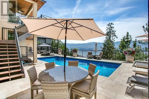 1515 Pinot Noir Drive, West Kelowna, BC - Outdoor With In Ground Pool With Deck Patio Veranda