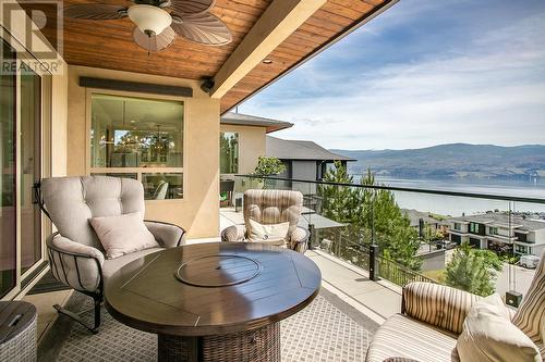 1515 Pinot Noir Drive, West Kelowna, BC - Outdoor With Body Of Water With Deck Patio Veranda With Exterior