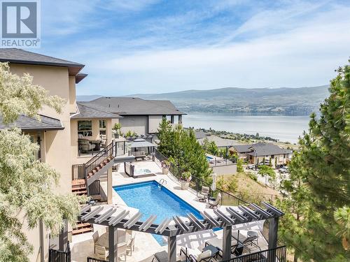 1515 Pinot Noir Drive, West Kelowna, BC - Outdoor With Body Of Water With In Ground Pool With View