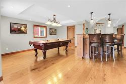 Pool table area could be converted to office or bedroom - 