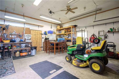2589 East Quarter Line Road, Norfolk County, ON - Indoor Photo Showing Garage