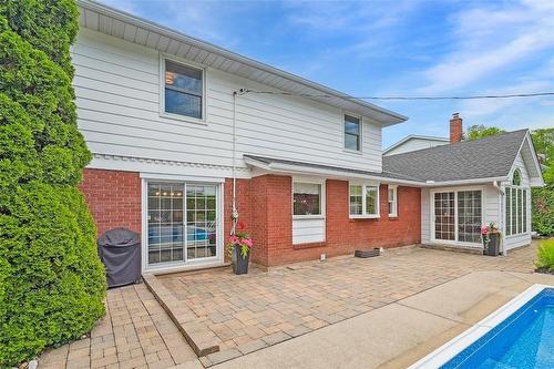 4199 Spruce Avenue, Burlington, ON - Outdoor With In Ground Pool With Exterior