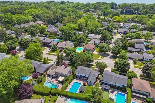 4199 Spruce Avenue, Burlington, ON - Outdoor With In Ground Pool With View