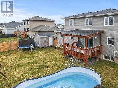71 Satara Dr, Moncton, NB - Outdoor With Deck Patio Veranda With Backyard With Exterior