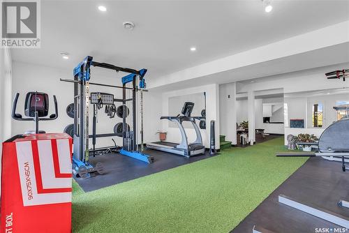 1018 Childers Court, Saskatoon, SK - Indoor Photo Showing Gym Room