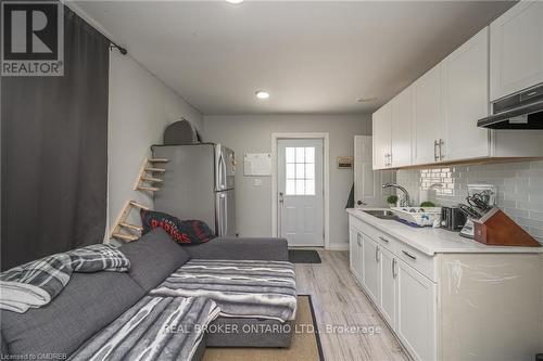 218 - 222 John Street N, Hamilton, ON - Indoor Photo Showing Kitchen With Double Sink