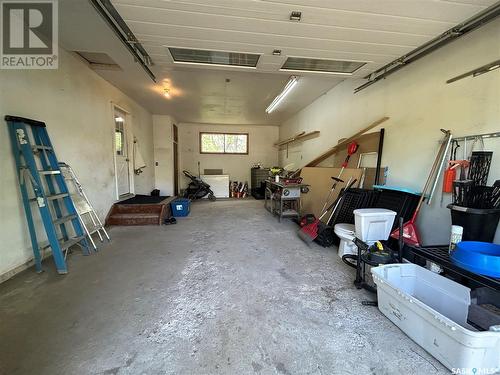 Wilkinson/ Lisowik Acreage, Bjorkdale, SK - Indoor Photo Showing Garage