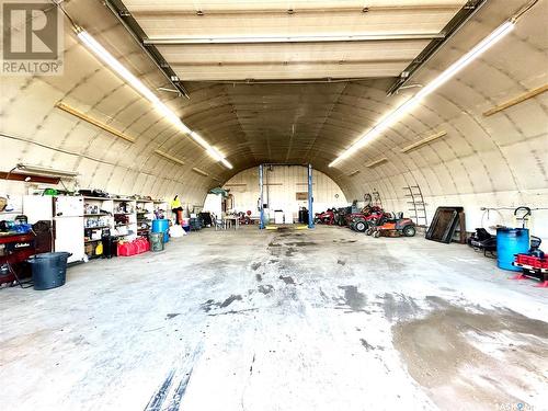 Wilkinson/ Lisowik Acreage, Bjorkdale, SK - Indoor Photo Showing Garage