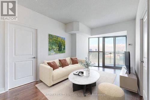 2610 - 50 Absolute Avenue, Mississauga, ON - Indoor Photo Showing Living Room