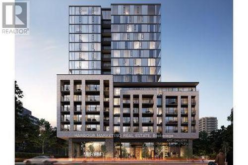 1002 - 86 Dundas Street E, Mississauga, ON - Outdoor With Facade