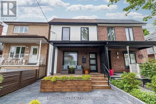 28 Guestville Avenue, Toronto, ON - Outdoor With Deck Patio Veranda With Facade