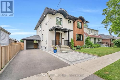 4 Bertha Avenue, Toronto (Clairlea-Birchmount), ON - Outdoor With Facade