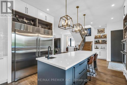 4 Bertha Avenue, Toronto (Clairlea-Birchmount), ON - Indoor Photo Showing Kitchen With Stainless Steel Kitchen With Upgraded Kitchen