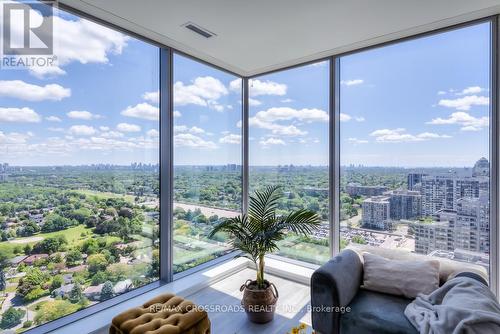 2803 - 8 Olympic Garden Drive, Toronto, ON - Indoor Photo Showing Living Room