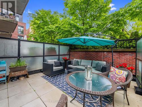 107 - 66 Kippendavie Avenue, Toronto, ON - Outdoor With Deck Patio Veranda