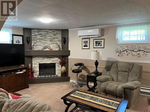 353 Main Highway, Salmon Cove, NL - Indoor With Fireplace