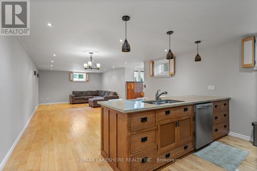 10874 County Rd 2 Road, Alnwick/Haldimand (Grafton), ON - Indoor Photo Showing Kitchen With Double Sink