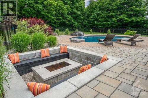 1882 Rocklane Drive, Kanata, ON - Outdoor With In Ground Pool With Deck Patio Veranda