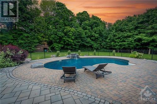 1882 Rocklane Drive, Kanata, ON - Outdoor With In Ground Pool