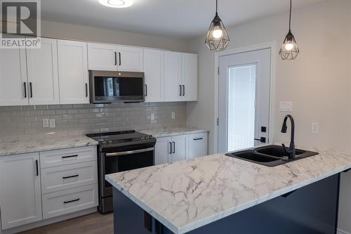 30 Shriners Road, St. John'S, NL - Indoor Photo Showing Kitchen With Double Sink With Upgraded Kitchen