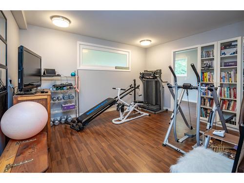 505 Marine Drive N, Kaslo, BC - Indoor Photo Showing Gym Room