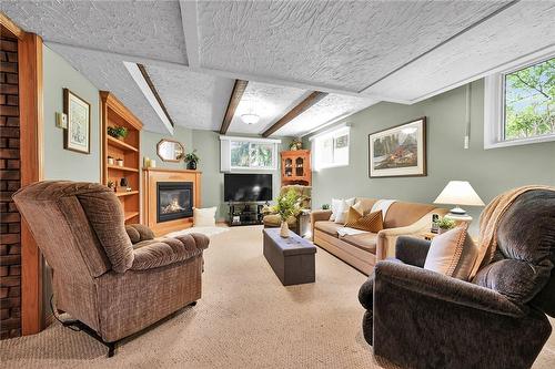 1 Eden Place, Simcoe, ON - Indoor Photo Showing Living Room With Fireplace
