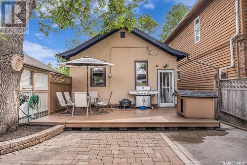 935 9Th Avenue N, Saskatoon, SK - Outdoor With Deck Patio Veranda With Exterior