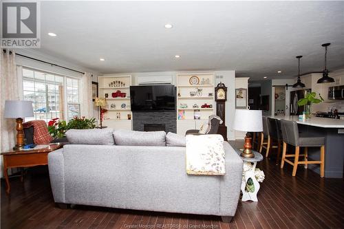 617 Salisbury Road, Moncton, NB - Indoor Photo Showing Living Room With Fireplace