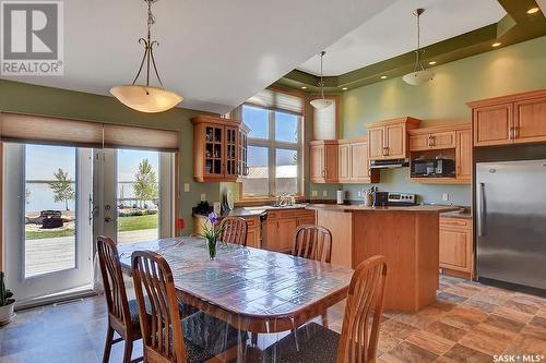 400 Lakeshore Drive, Wee Too Beach, SK - Indoor Photo Showing Dining Room