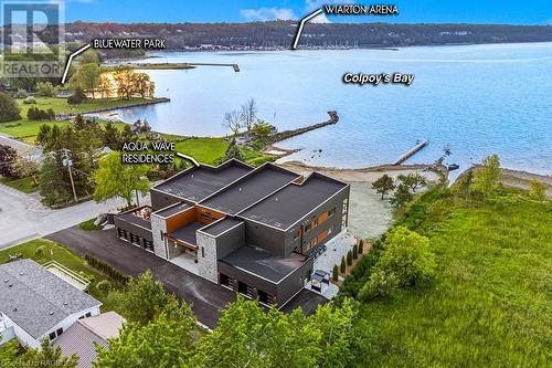 535 Isaac Street Unit# 203, South Bruce Peninsula, ON - Outdoor With Body Of Water With View