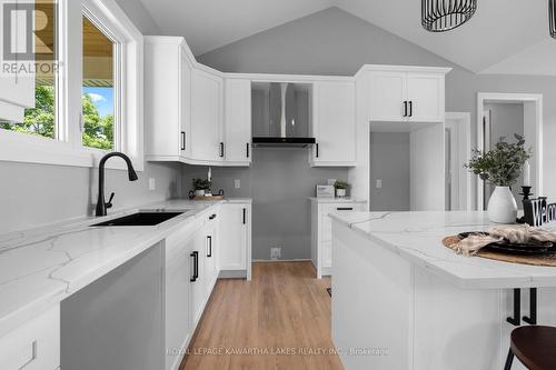 29 Riverside Drive, Kawartha Lakes, ON - Indoor Photo Showing Kitchen